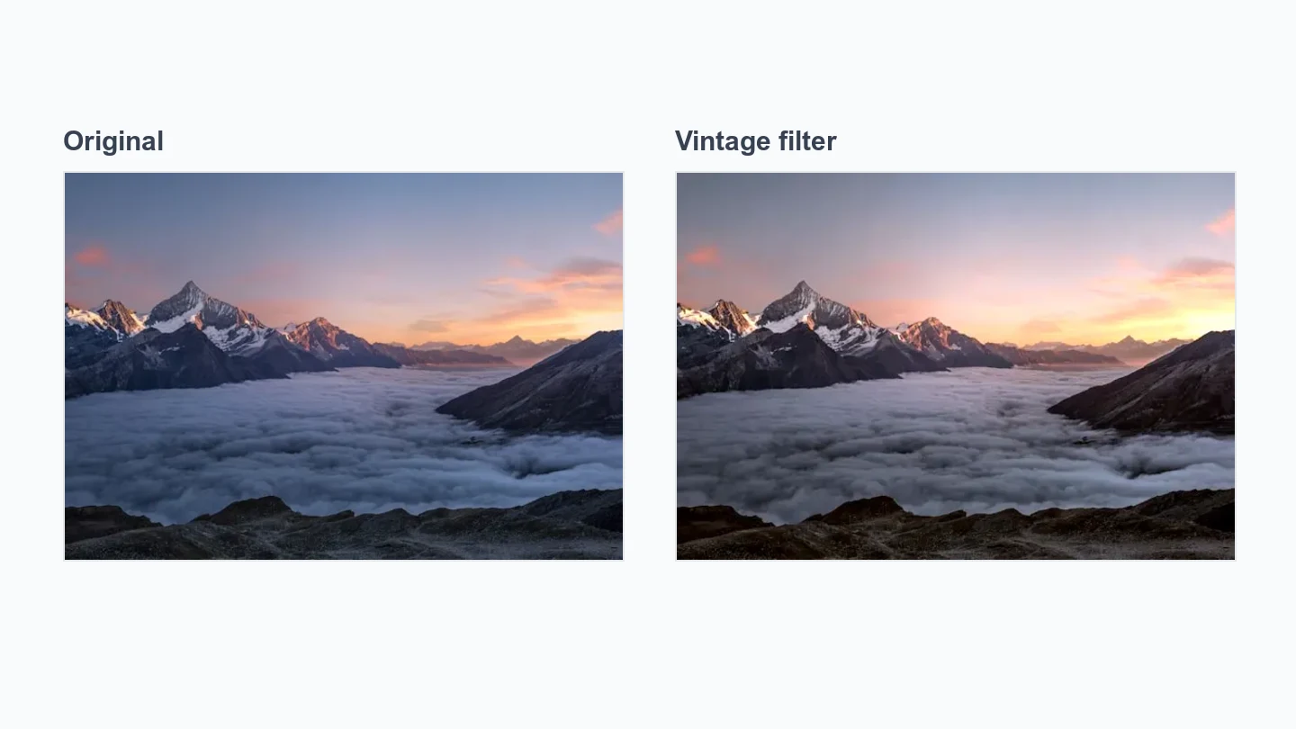 How to Add a Vintage Filter to Photos: 80s, 90s, and Retro Looks